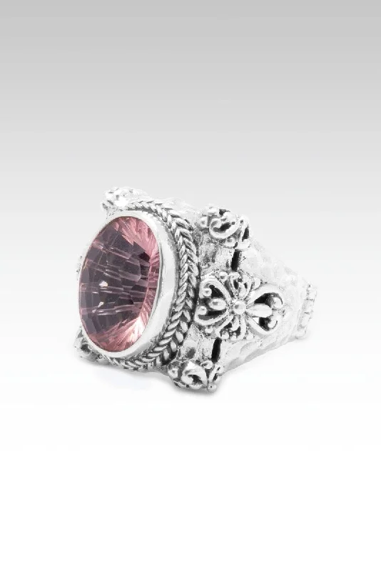 Shop Dazzling Jewelry At The Best Prices Beautiful in Time Ring™ in Pink Cashmere™ Mystic Quartz