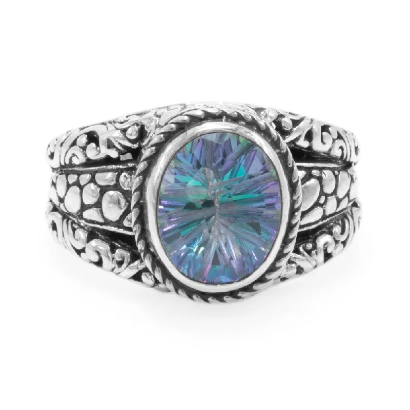 Shop Signature Jewelry Styles At Exclusive Prices Be at Peace Ring™ in Raindrops™ Mystic Quartz