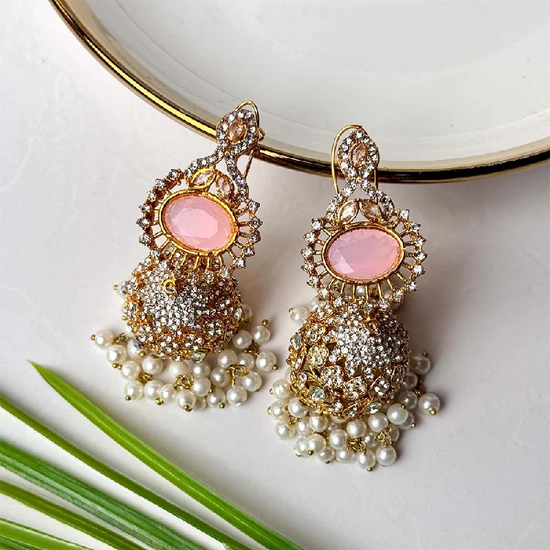 The Perfect Accessory For Less – Jewelry Sale Live Sunaina Jhumkay (Light Pink)