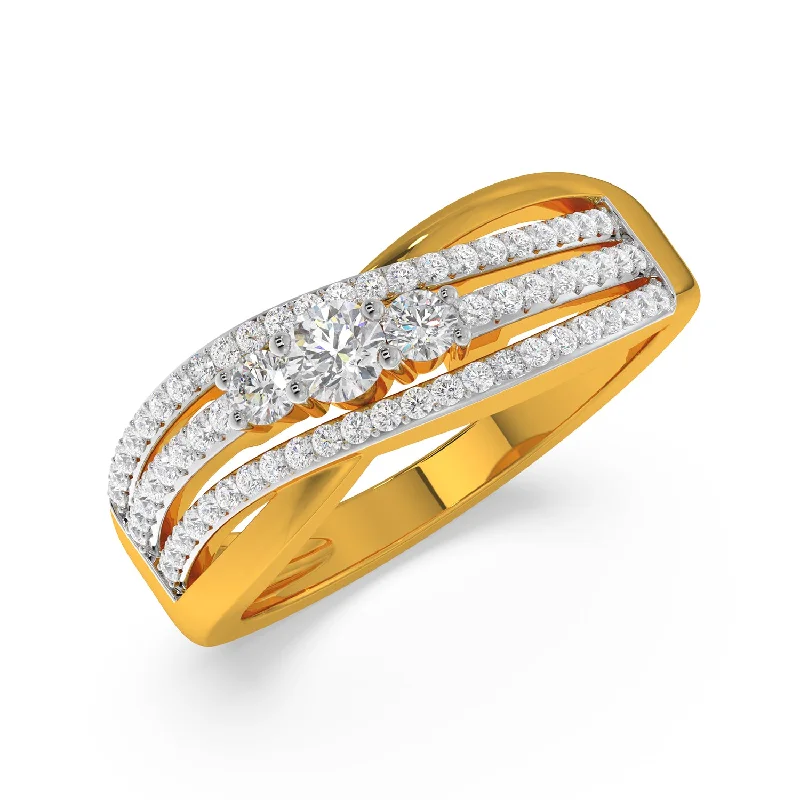 Bold And Beautiful Jewelry Now At Irresistible Prices Three Stone Women Fancy Ring