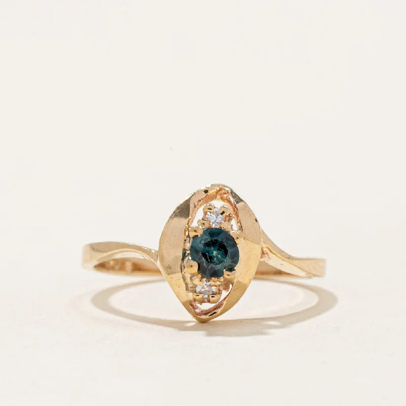 Modern Jewelry At Exclusive Discounts – Shop Today Tourmaline & Diamond Ring | 0.15ct, 0.02ctw | SZ 5.5 |
