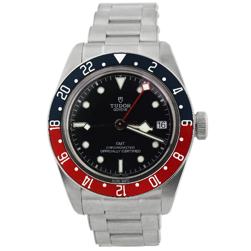 High-Quality Gemstone Jewelry For Special Occasions Tudor Black Bay GMT 41mm Black Dial Ref# 79830RB