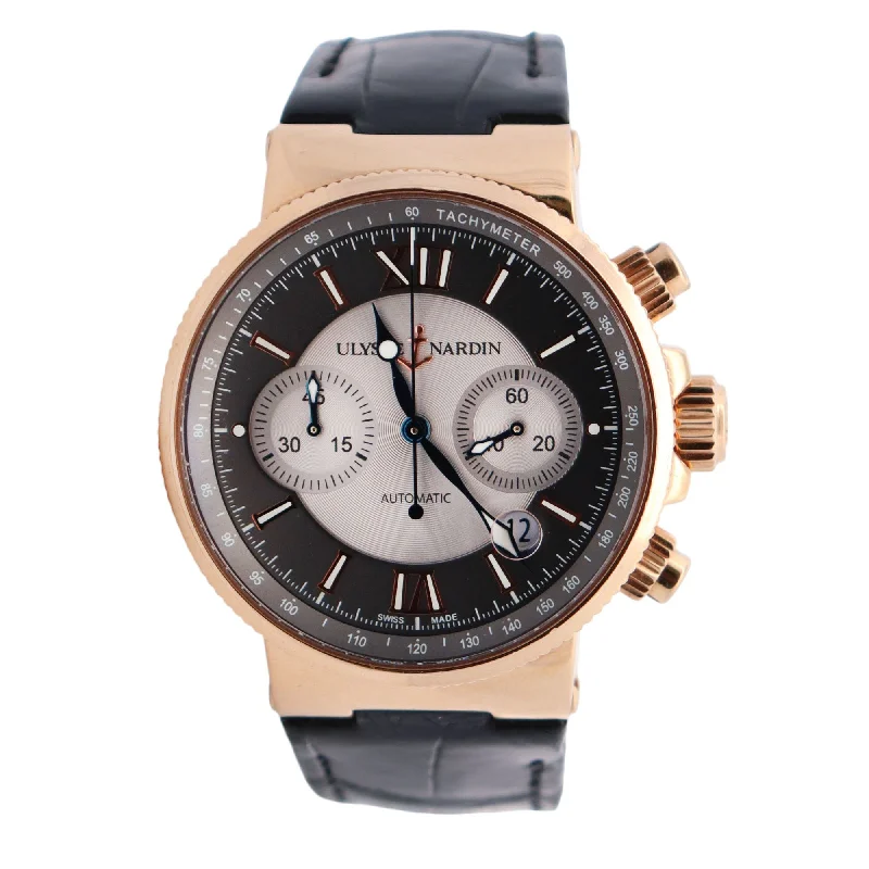 Jewelry Sale Alert – Shop Timeless Elegance Today Ulysse Nardin Maxi 41mm Grey Dial Ref# 356-66