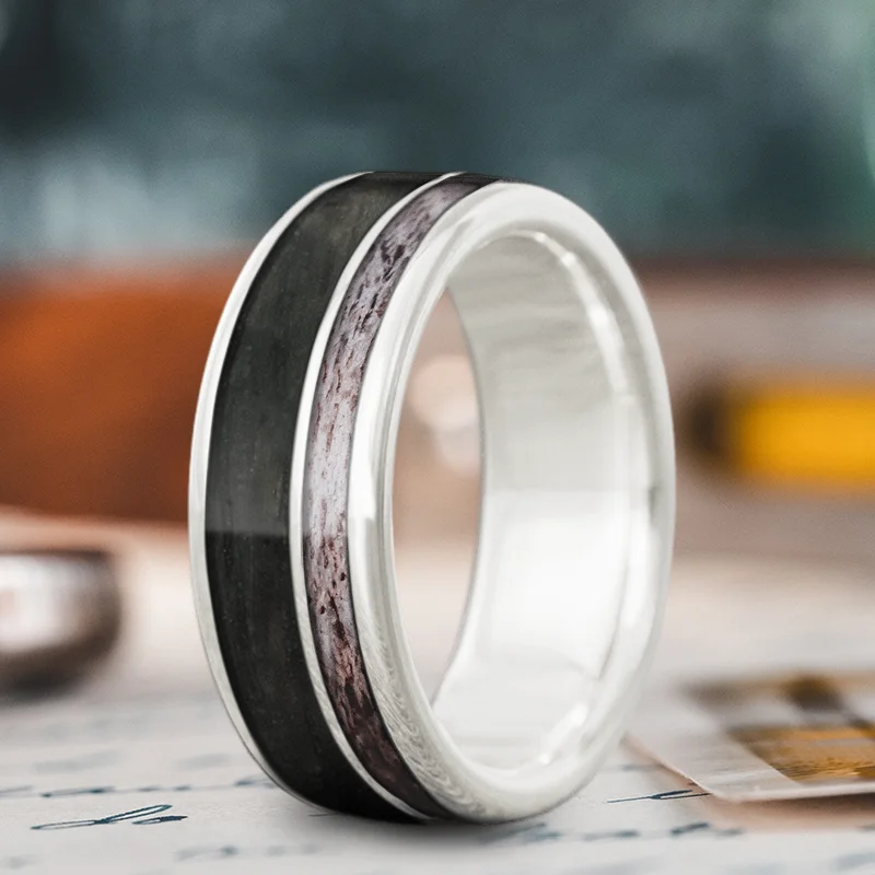 Buy More, Save More – Special Jewelry Discounts Custom Design - 2-Inlay Offset Ring rfcT1fx-jQNe-DoLUPzmHiAe