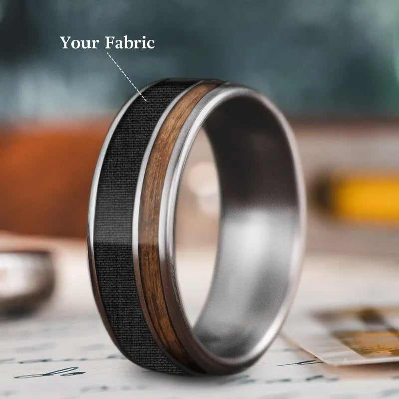 Chic, Trendy, And Affordable Jewelry Sale Custom Design - 2-Inlay Offset Ring rfr_Yoa_oXEa-7R1brh36bVU