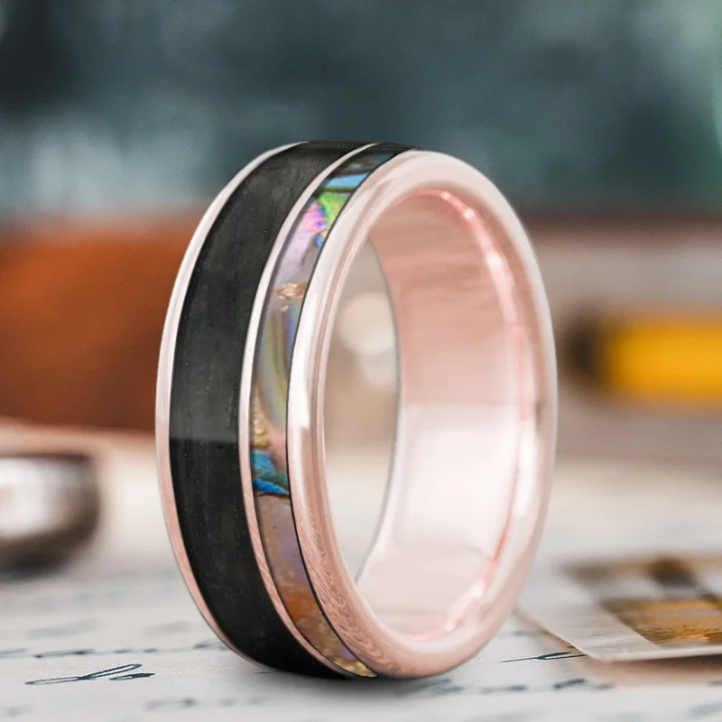 Make Every Moment Shine – Jewelry Discounts Available Custom Design - 2-Inlay Offset Ring RIfgLDdr3fRM5NyY-J_7TaIU