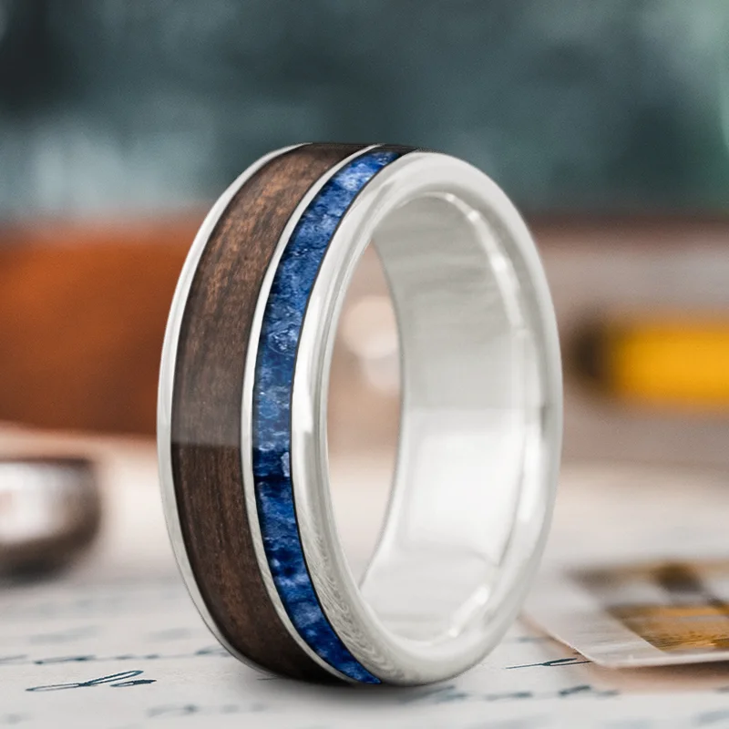 Jewelry Sale – Exclusive Styles At Lower Prices Custom Design - 2-Inlay Offset Ring RtSBk0zj0pyjthBHkjP5RK1i
