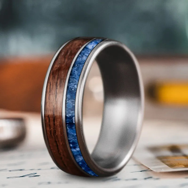 Timeless Elegance At Unbelievable Discounts Custom Design - 2-Inlay Offset Ring RYC1sv4JCqimLe8SiCHJuG1Z