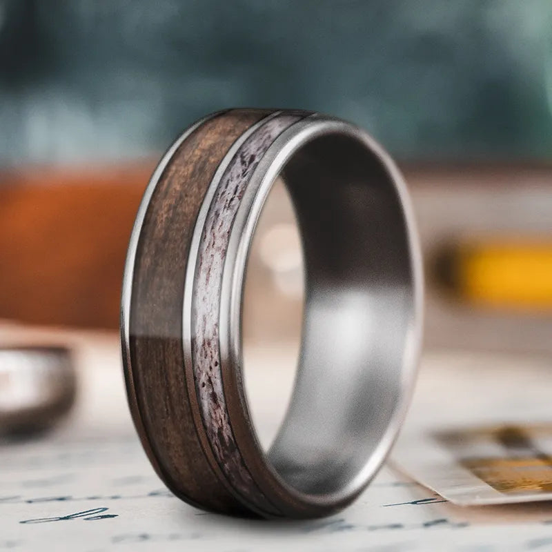 Must-Have Jewelry Pieces At Reduced Prices Custom Design - 2-Inlay Offset Ring s04b445sM1OtEDNwxj9Fo1yi