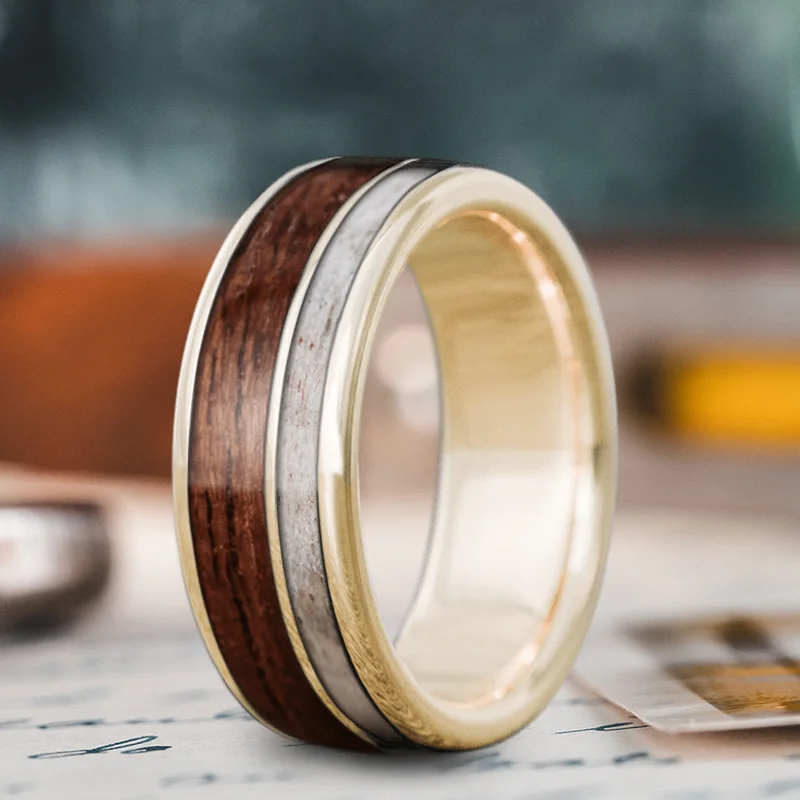 Jewelry Deals That Outshine The Rest Custom Design - 2-Inlay Offset Ring scV2GAQF_JJJ4mYMRo8Ez8ob
