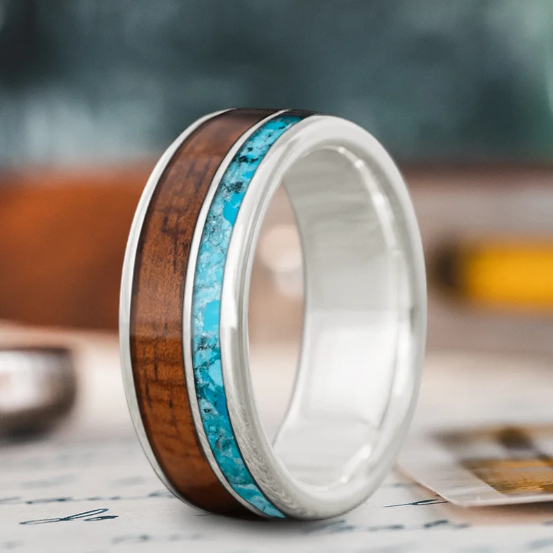 Luxury Jewelry Without The Luxury Price Tag Custom Design - 2-Inlay Offset Ring sD3eCovbbSnK30VCqYKh-UY-
