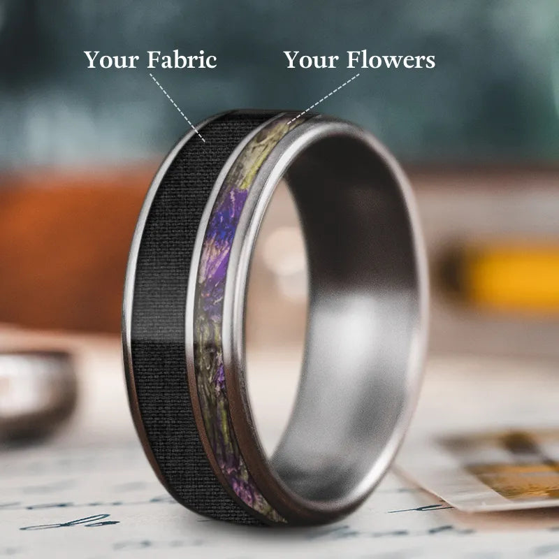 Best Jewelry Sale Prices – Limited-Time Offer Custom Design - 2-Inlay Offset Ring shq7UII66IQuJsvfu4nZaO0M