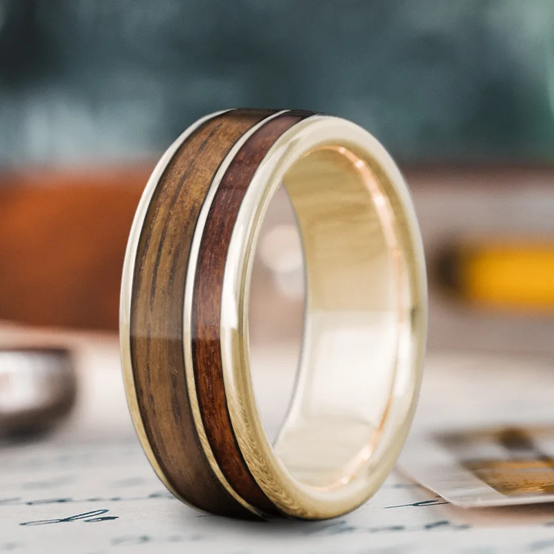 Personalized Jewelry Sale – Unique Gifts At Low Prices Custom Design - 2-Inlay Offset Ring sofiyZfkfevm0dXCDEmka82S
