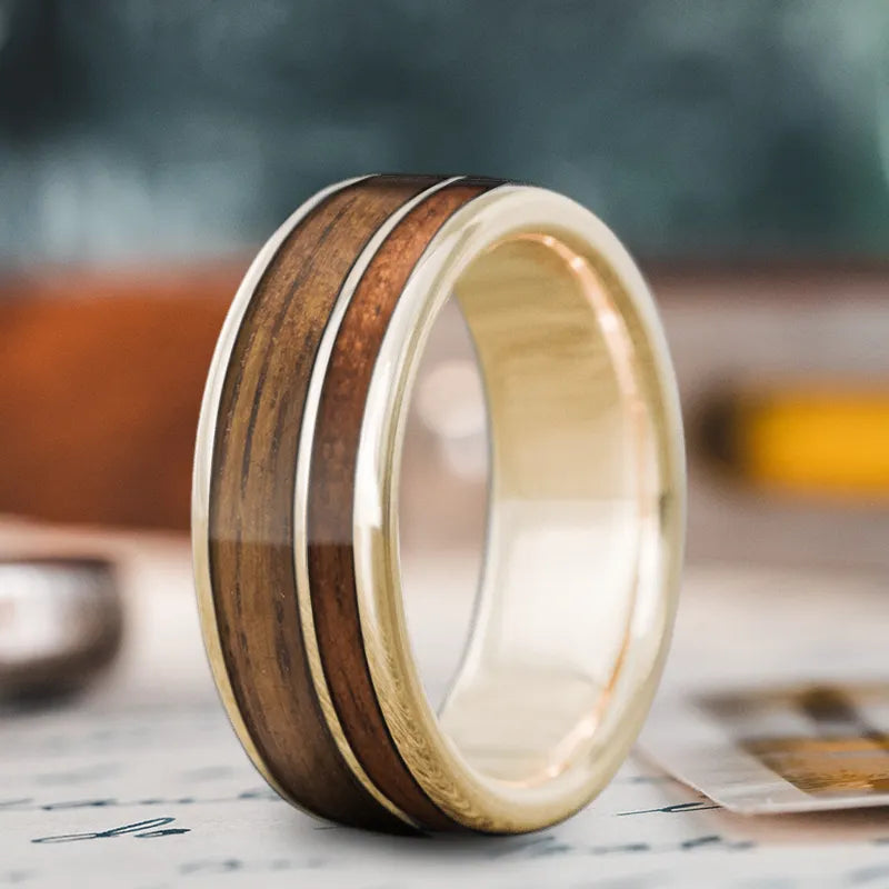 Dainty And Elegant Jewelry Now At Reduced Prices Custom Design - 2-Inlay Offset Ring SQz-MAWw8rE1IvkHm0Vv8DG7