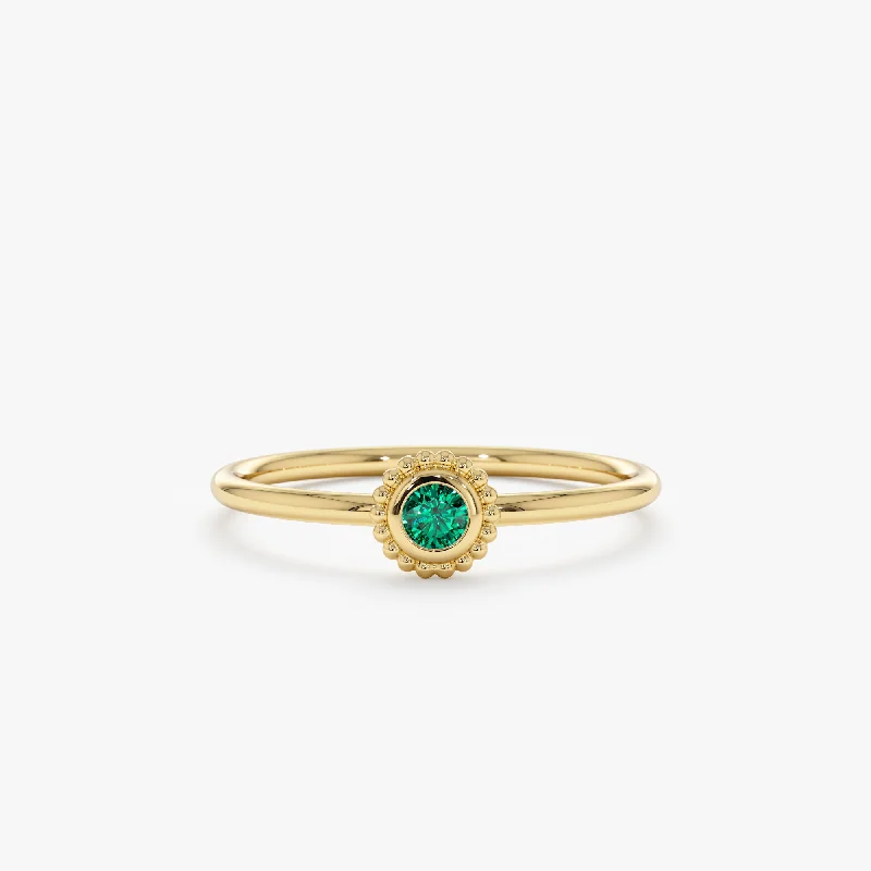 The Perfect Accessory For Less – Jewelry Sale Live Emerald Art Deco Ring, Winnie