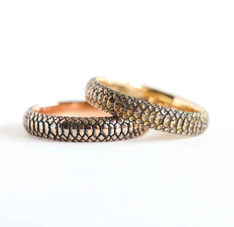 Exclusive Online Jewelry Sale – Don't Wait Rose gold snake mens band