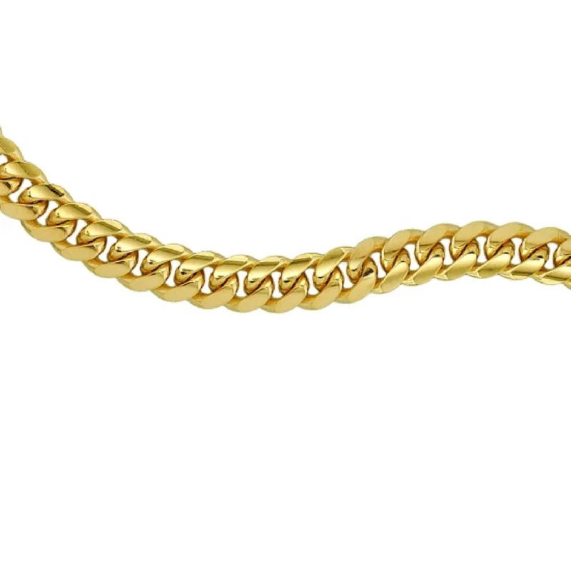 Shop Signature Jewelry Styles At Exclusive Prices 10KT Yellow Gold 20-inch 3.5MM Miami Cuban Link Chain