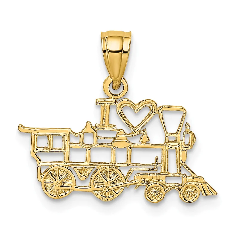 Sparkle More For Less – Jewelry Sale Happening Now 14k I Love Train Charm