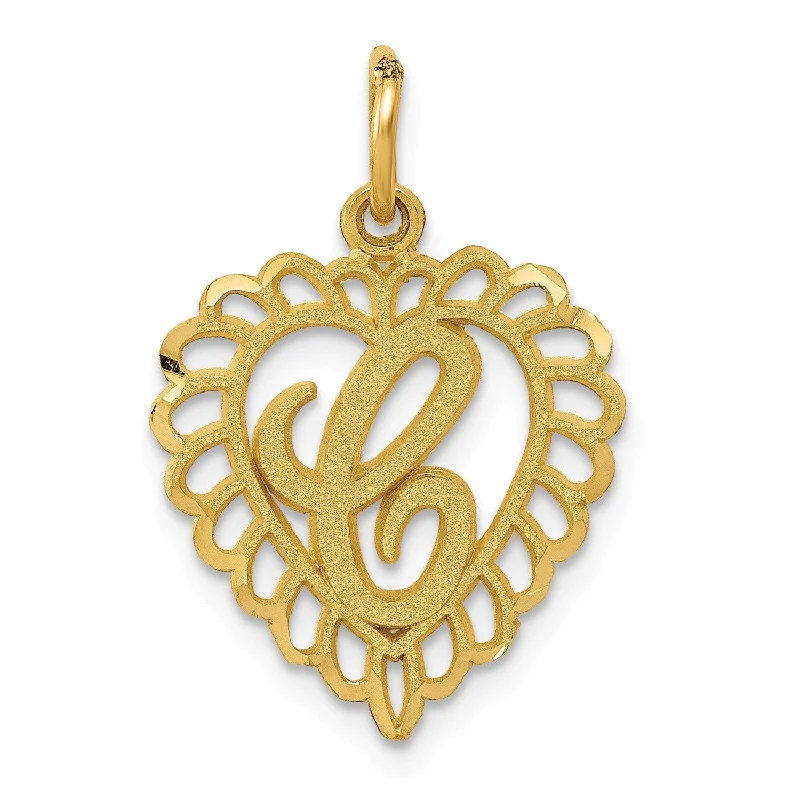 Breathtaking Jewelry, Breathtaking Prices 14k Initial C Charm