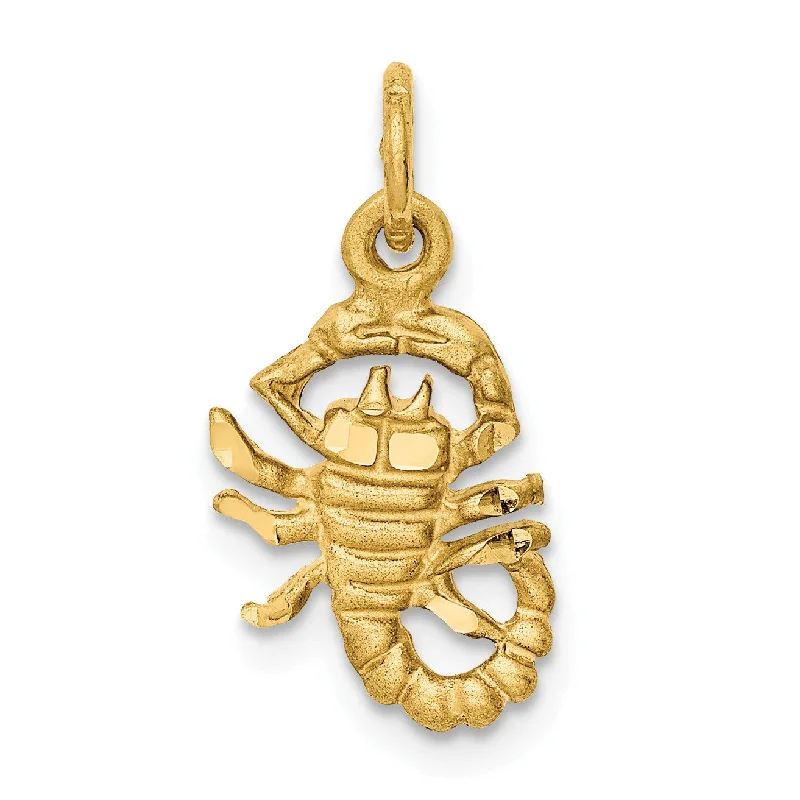 Flash Jewelry Sale – Get Stunning Pieces At Low Prices 14k Scorpio Zodiac Charm
