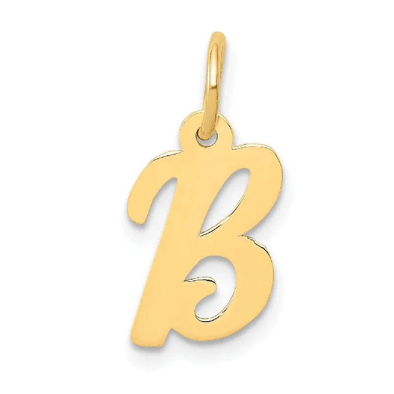 Shop Trending Jewelry With Exclusive Savings 14k Small Script Initial B Charm