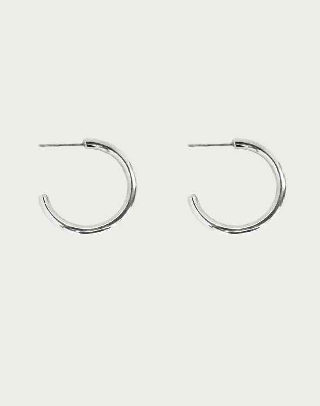 The Ultimate Jewelry Sale – Shop Premium Styles Silver 30mm Endless Hoop Earrings