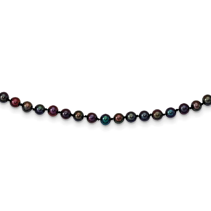 Limited-Stock Jewelry Sale – Once It's Gone, It's Gone 4X5MM Near Round Pearl 4.5MM 16-inch Necklace in 14KT Yellow Gold