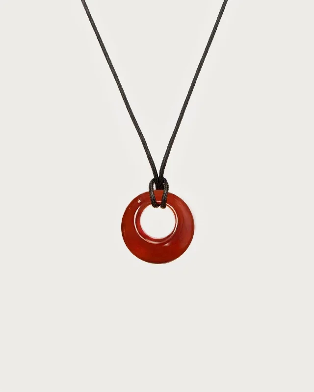 Unmissable Jewelry Clearance – Final Reductions Carnelian Cord Necklace