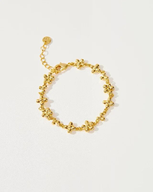 Make Your Outfit Shine With Discounted Jewelry Daisy Molecule Bracelet