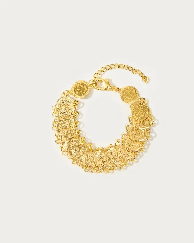 Buy More, Save More – Special Jewelry Discounts Gold Coin Bracelet