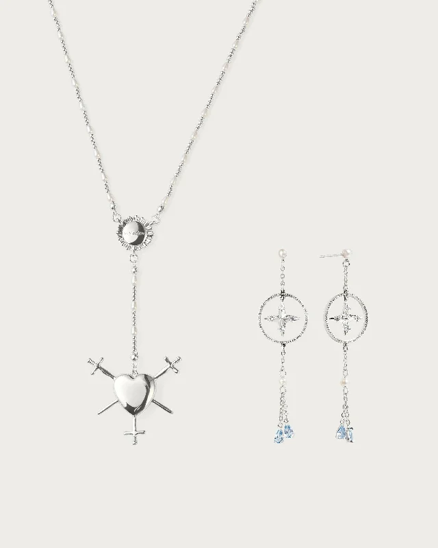 Luxury Jewelry Clearance – Shop Premium Styles Now Love Antidote Set in Silver
