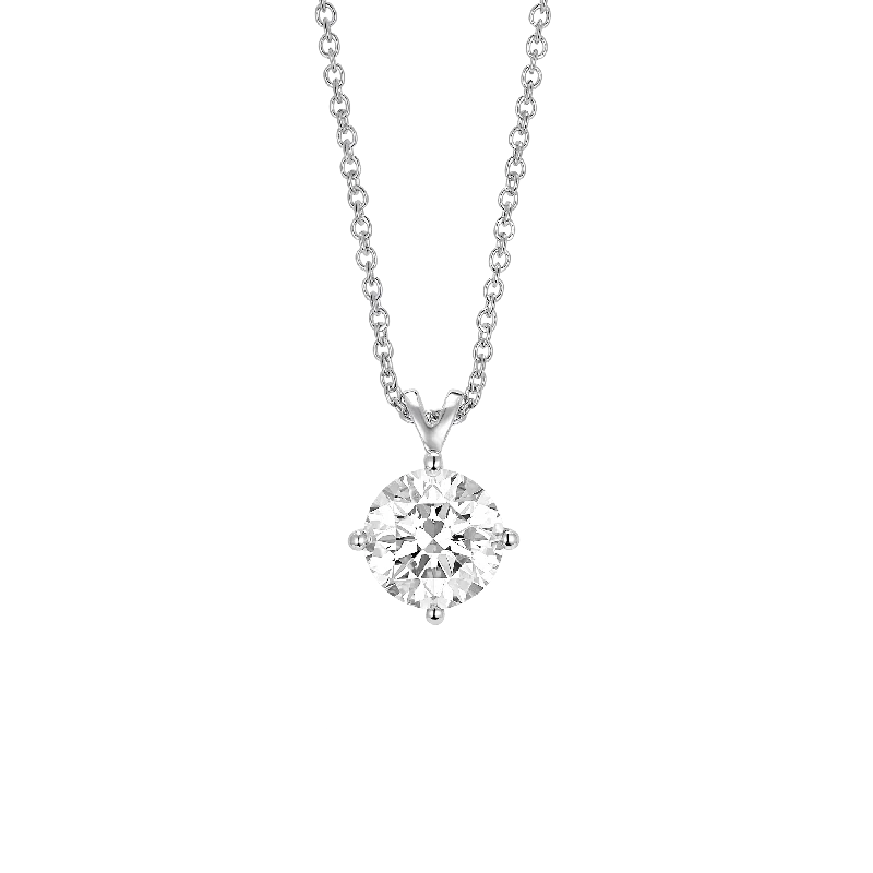 Flash Deals On Fine Jewelry – Shop Before It's Gone The Round Brilliant Solitaire Pendant