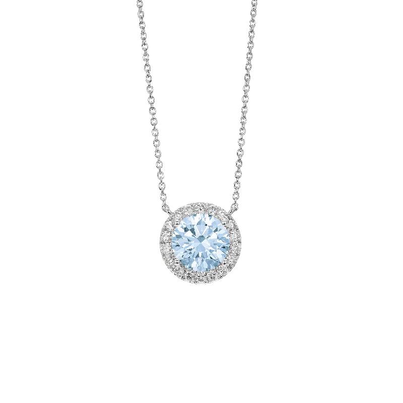 Luxury Jewelry Clearance – Shop Premium Styles Now The Blue Halo Pendant