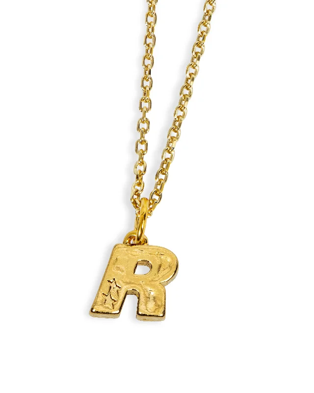 High-End Jewelry, Now More Affordable Than Ever R Necklace