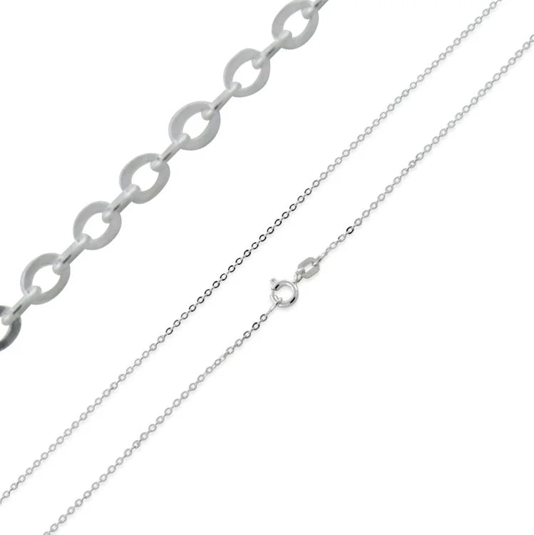 Jewelry Clearance – Final Chance To Save Big Sterling Silver 18-inch Cable Chain