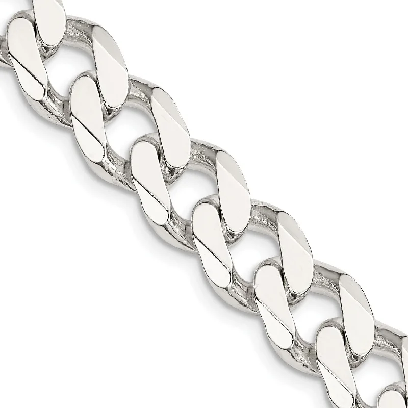 Best Jewelry Sale Prices – Limited-Time Offer Sterling Silver 20-inch 11MM Lobster Clasp Curb Chain