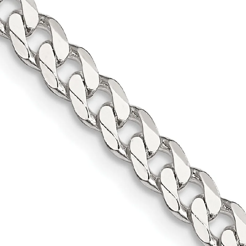 Limited-Time Jewelry Discounts – Shine Without The Splurge Sterling Silver 24-inch 4.5MM Lobster Clasp Curb Chain