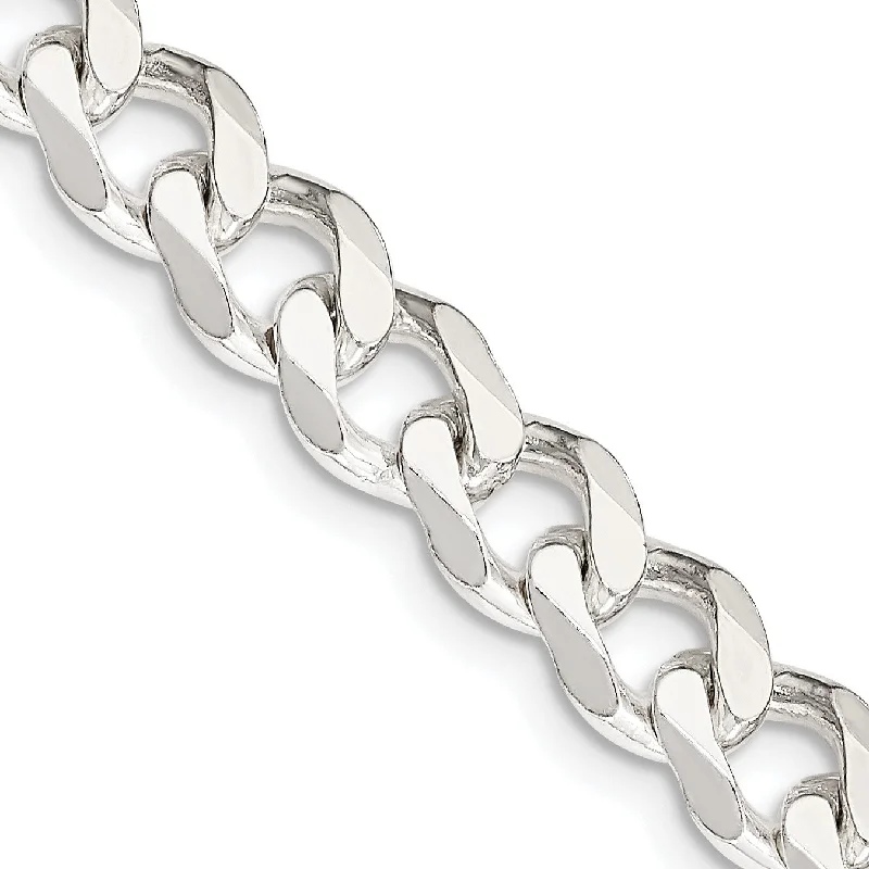 Jewelry Sale Bonanza – Grab Your Sparkle Now Sterling Silver 26-inch 7.5MM Curb Chain