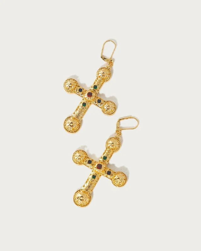 Discover Unique Jewelry With Special Limited-Time Offers XL Cross Earrings