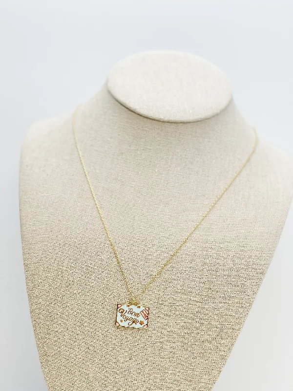 Elegant Jewelry Pieces At Unbelievable Prices 'Bon Voyage' Suitcase Statement Necklace