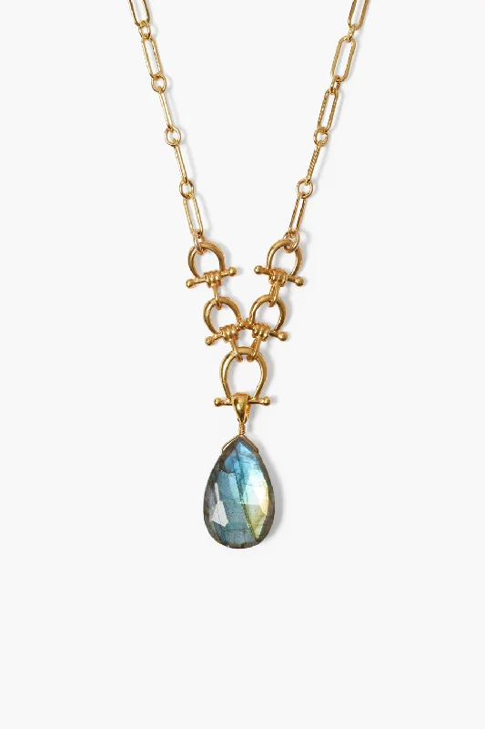 The Perfect Accessory For Less – Jewelry Sale Live Cheval Necklace Gold Labradorite