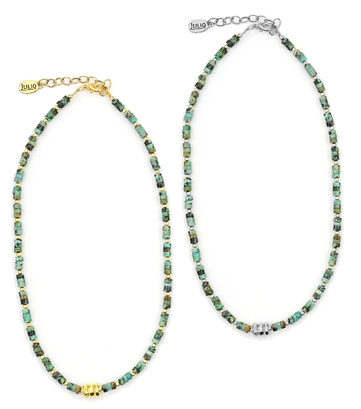 Flash Sale On Exquisite Jewelry – Don't Miss Out Chimayo Gemstone and Metal Beaded Necklace