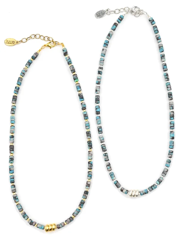 Limited-Stock Jewelry Clearance – Grab Your Favorites Now Chimayo Gemstone and Metal Beaded Necklace