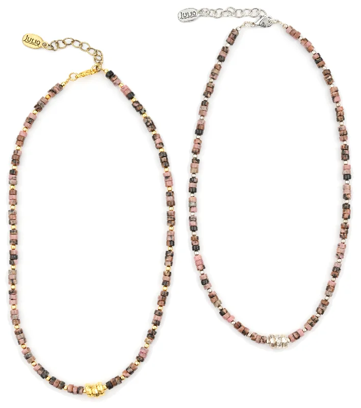 Shop Dazzling Jewelry At The Best Prices Chimayo Gemstone and Metal Beaded Necklace