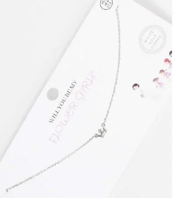 Celebrate With Sparkle – Jewelry Sale Now Live Flower Girl Princess Crown Pendant Necklaces