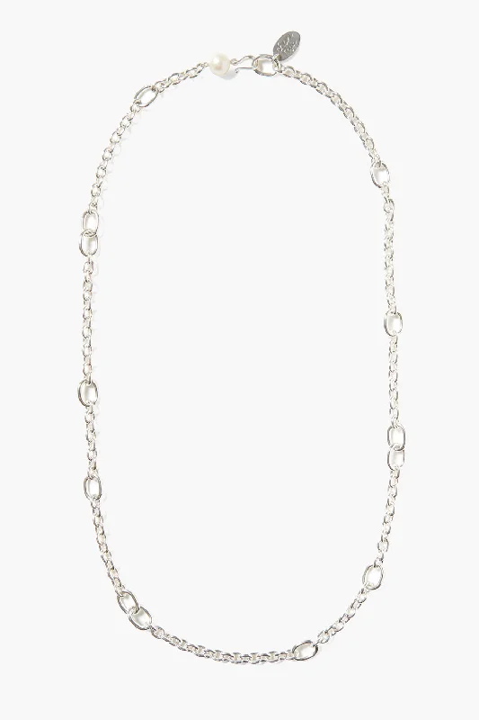 Chic And Stylish Jewelry At Exclusive Prices Frances Long Necklace Silver