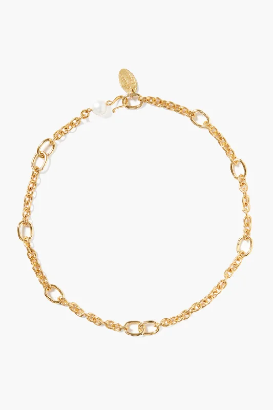 Shop Stylish Jewelry Now And Save Big Frances Short Necklace Yellow Gold