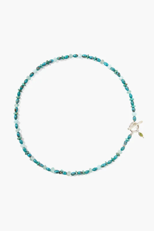 Seasonal Jewelry Sale – Upgrade Your Style Today Indira Toggle Necklace Turquoise Mix