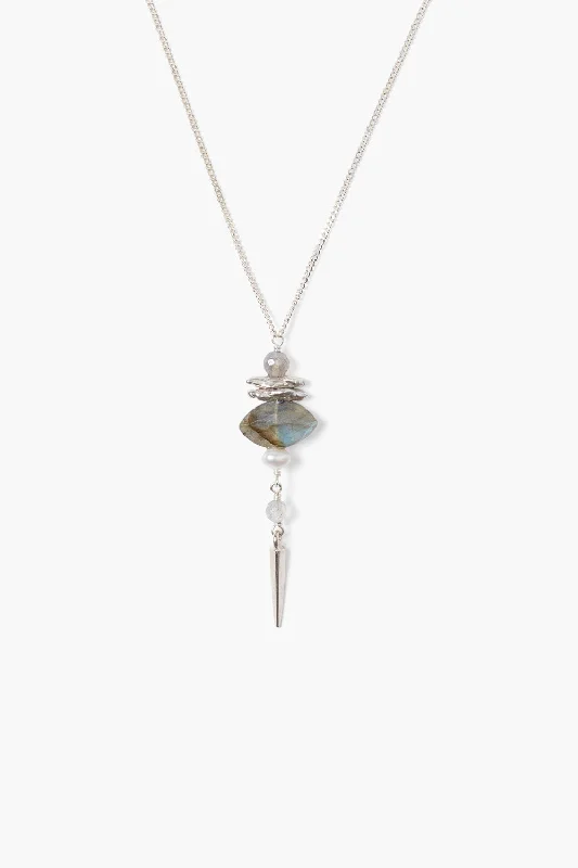Luxury Handcrafted Jewelry For Elegant Looks Lisbeth Necklace Labradorite Mix