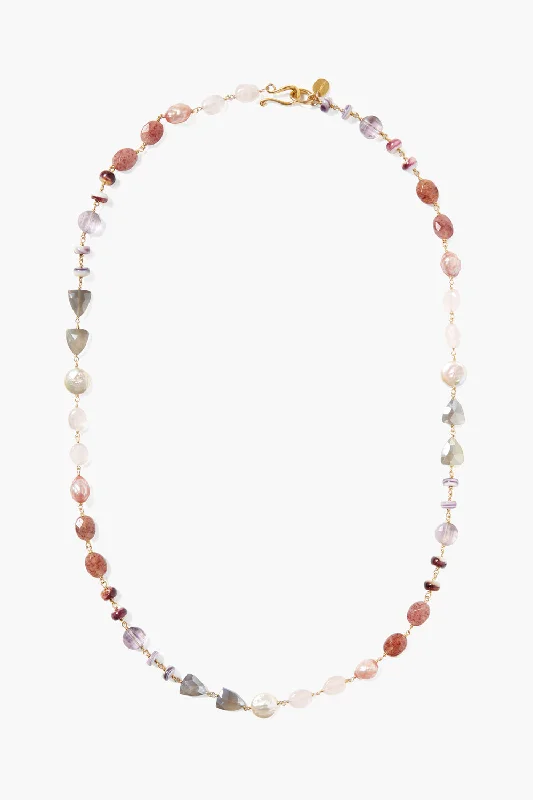 Gorgeous Jewelry, Limited-Time Savings Maeve Necklace Lavender Mix